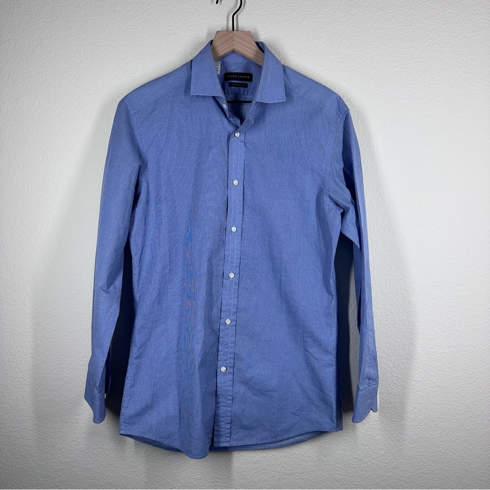 Ralph Lauren Black Label Long Sleeve Button Up Shirt Medium / 15.5 EUC